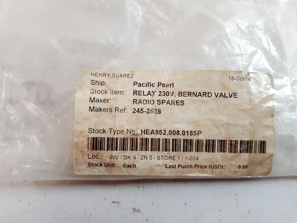 Finder 62.83.8.230.0300 Relay 230V
