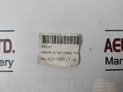 Finder 65.31 Relay 33 1671 0000 30A-250V~ 24V Dc