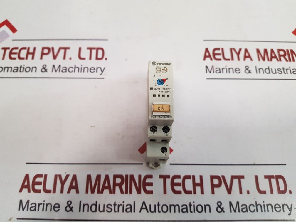 Finder 80.11.0.240.0000 Timer Relay 24-240V Ac/Dc 2.9 Va