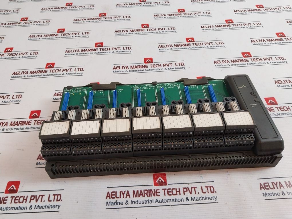 Fisher-rosemount Kj4001X1-be1 8-wide Car W/Shield Field Circuit Power 12P0818X07