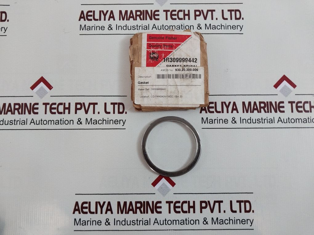 Lot Of 3X Fisher 1R3099999442 Gasket Spiral