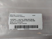 Flakt Woods Ctga-99-01 Knob Control Manual Air Handlers
