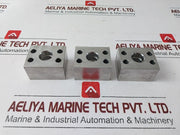 Lot of 3X DTL TECHNOLOGIES FSA22 Inlet Outlet Flange Set