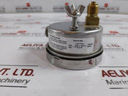 Flender En837-1 Pressure Gauge 0-40/60 Bar G 1/4B Process Connection