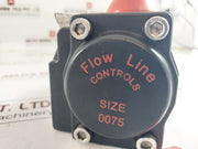 Flow Line Controls Mdl. 20 Doulble Acting Actuator Valve Size: 0075