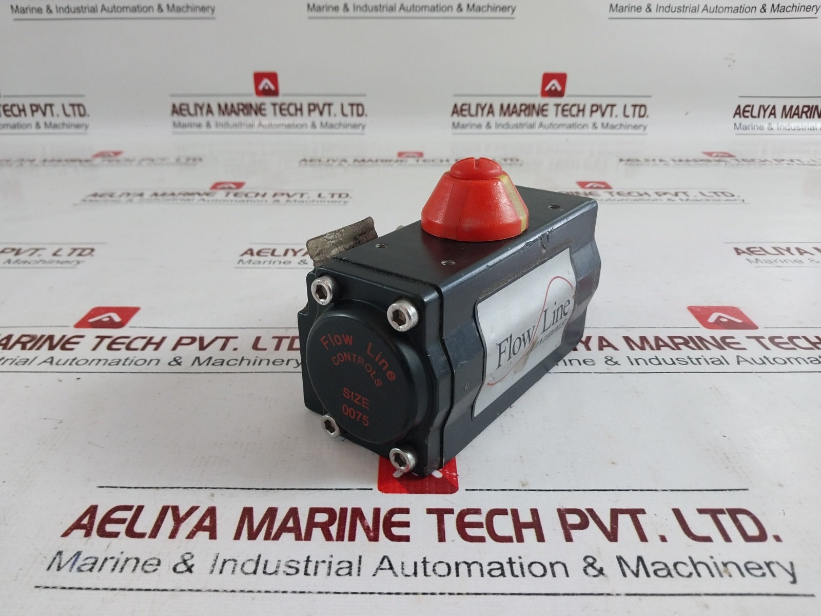 Flow Line Controls Mdl. 20 Doulble Acting Actuator Valve Size: 0075