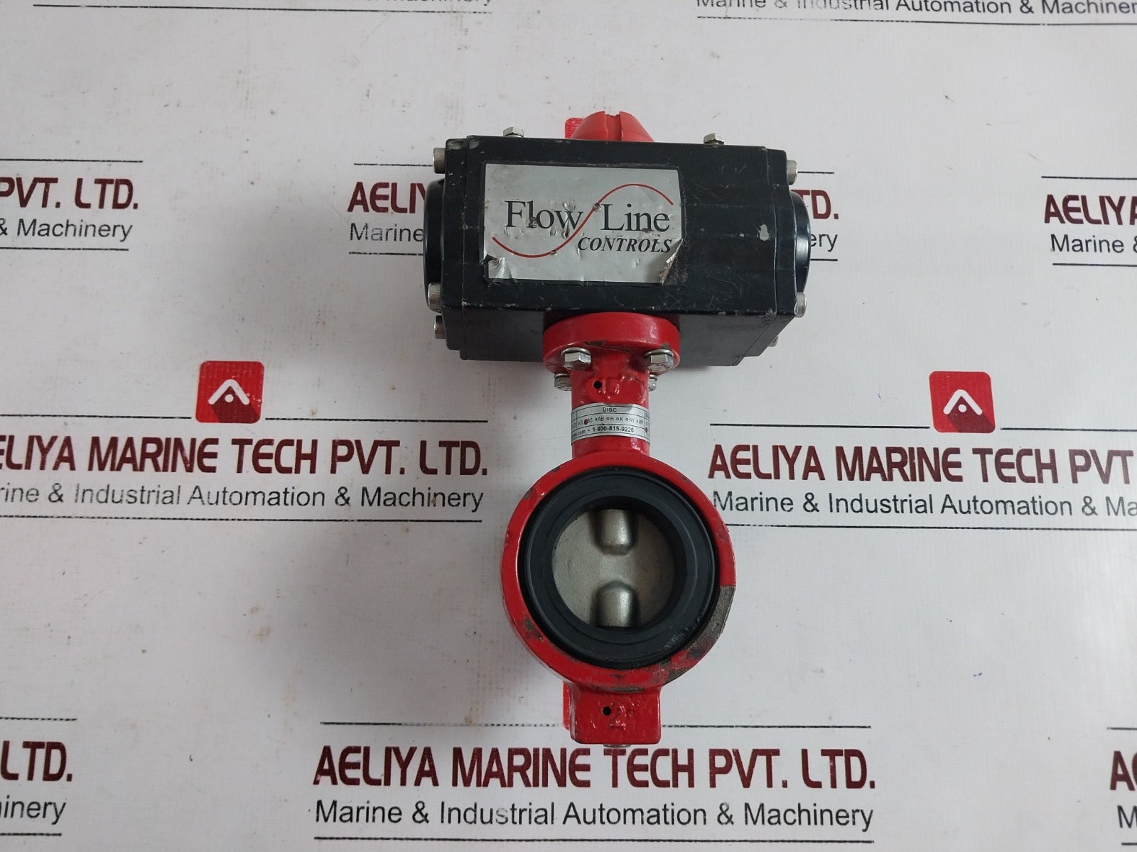 Flow Line Controls Series 70 Doulble Acting Actuator Valve Size 0075