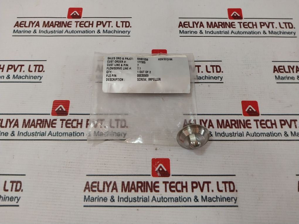 Flowserve 00035509 Screw Impeller 177325