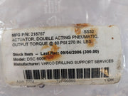 Flowserve Worcester Controls Series 39 Pneumatic Actuator 125 Max Psi