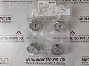 Fluiconnecto En 837 Kl. 1.6 Pressure Gauge 0-250 Bar & 0-3500 Psi