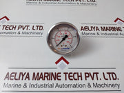 Fluiconnecto En 837 Kl. 1.6 Pressure Gauge 0-250 Bar & 0-3500 Psi