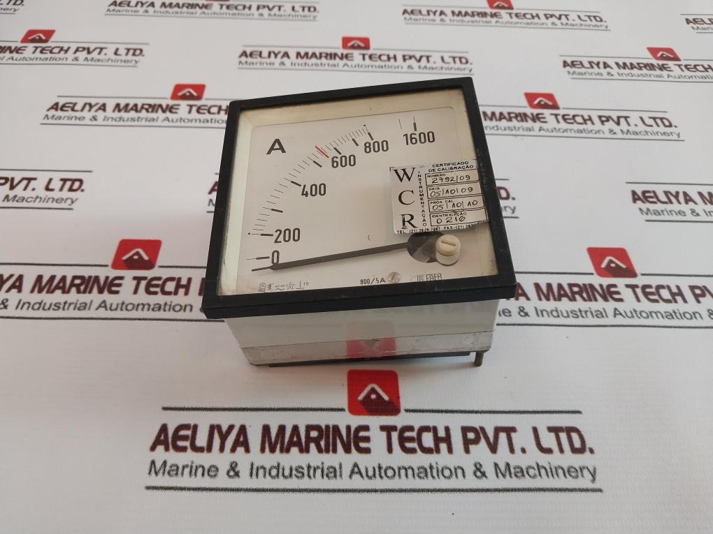 Frer 0-800/1600A Analog Ammeter