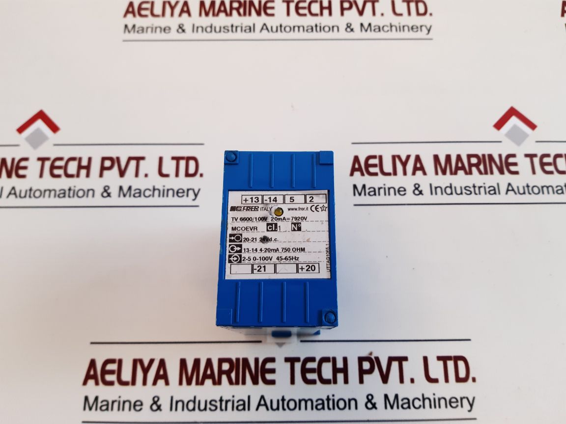 Frer Uttag1065.1 Rpm Transducer Mcoevr