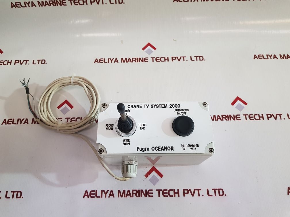 Fugro Oceanor Crane Tv System 2000 Control Unit used