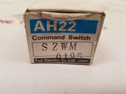 Fuji Electric Ah22 Command Switch Ah22-sz M And Ahx511-m