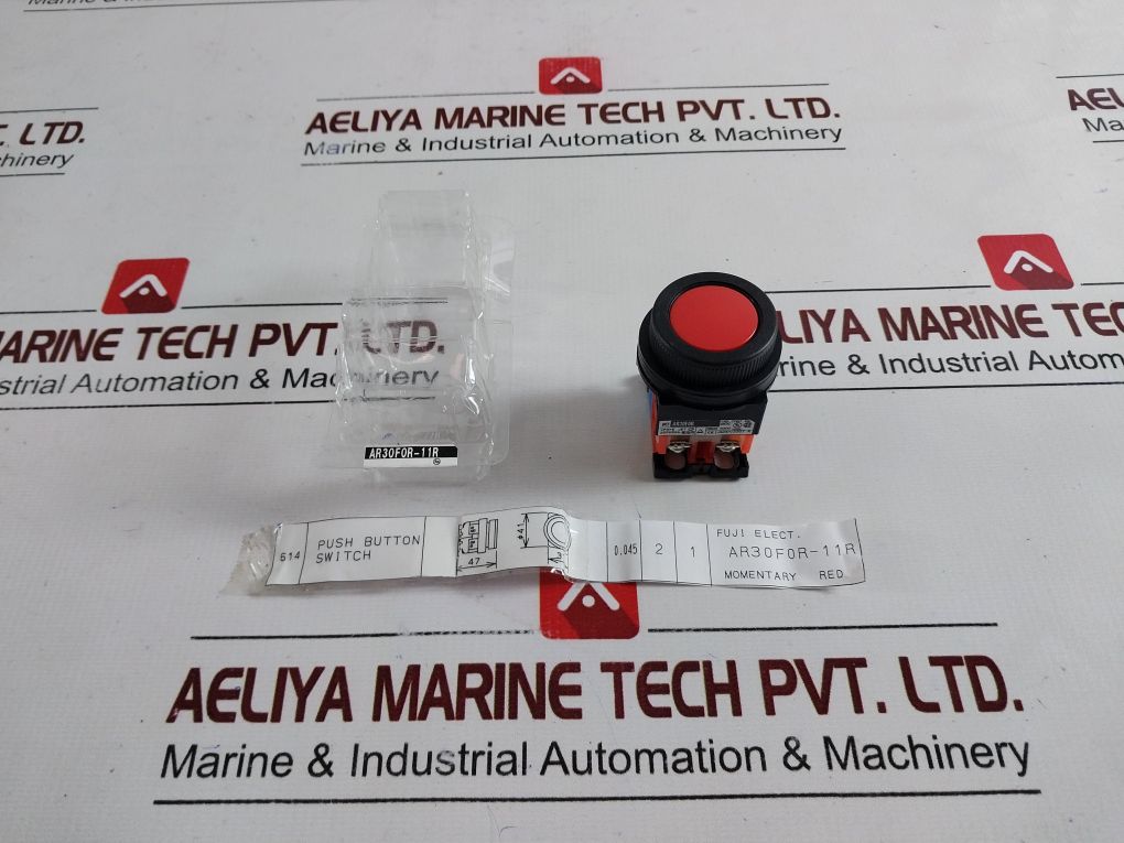 Fuji Electric Ar30F0R-11R Push Button Switch Ar30F0R
