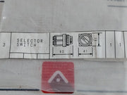 Fuji Electric Ar30Pr-202B Selector Switch