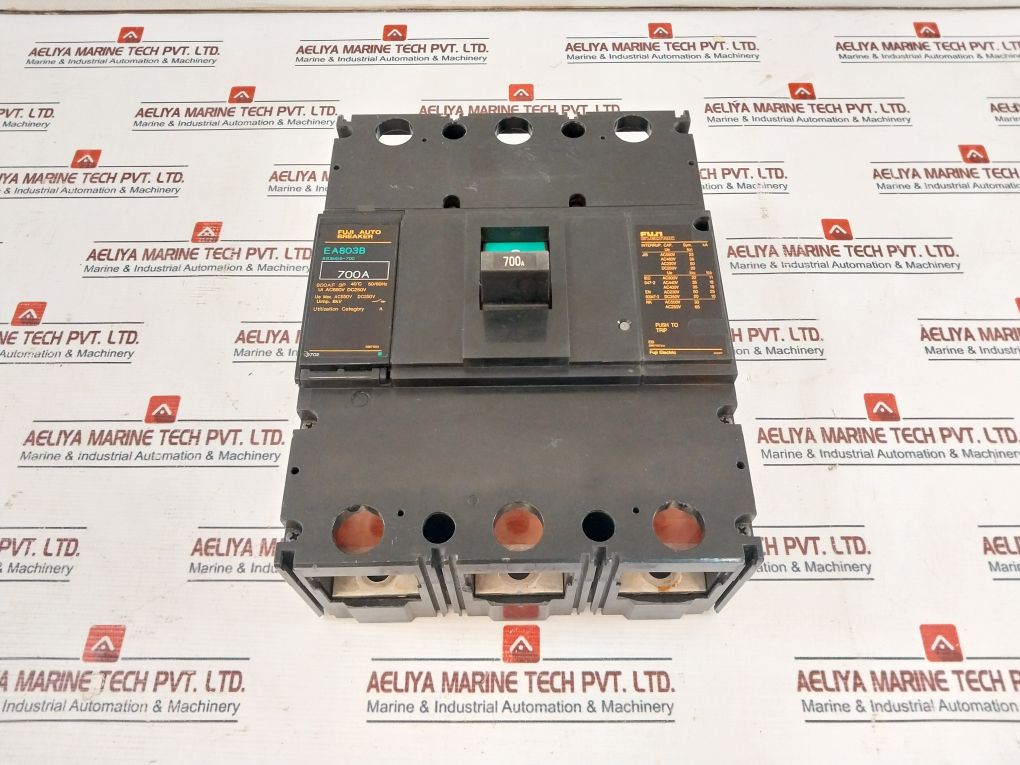 Fuji Electric Ea803B Auto Breaker 700A Ac690V Dc250V