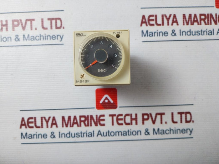 Fuji Electric Ms4Sf-ap1T Super Timer 0-6 Sec