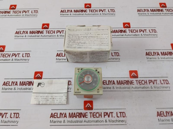 Fuji Electric Ms4Srapn Ms4S Series Super Timer Module 0-6 Sec 100-240Vac 50/60Hz