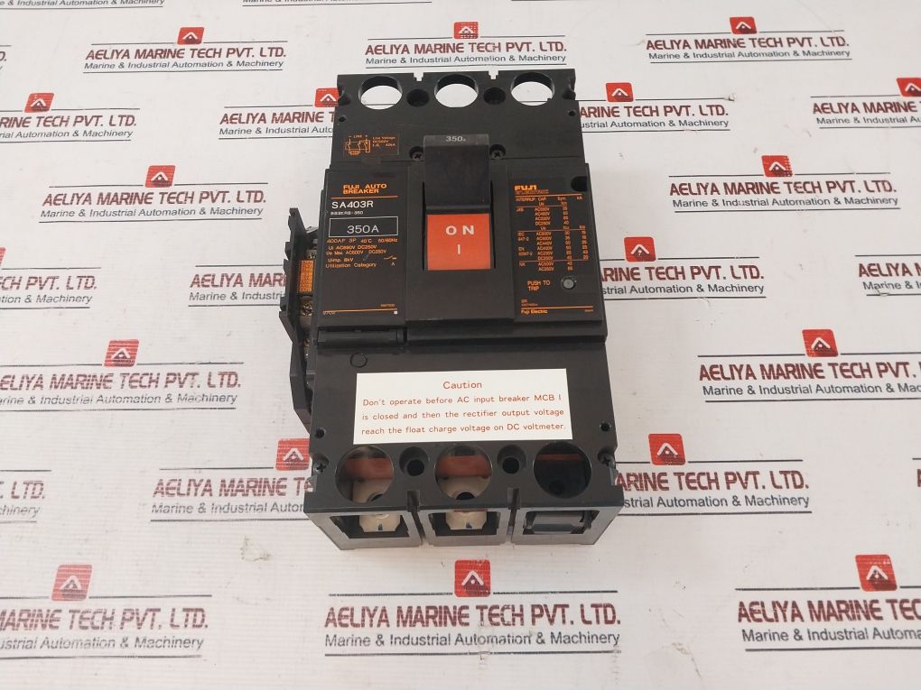 Fuji Electric Sa403R Auto Breaker 350A Ac690V Dc250V