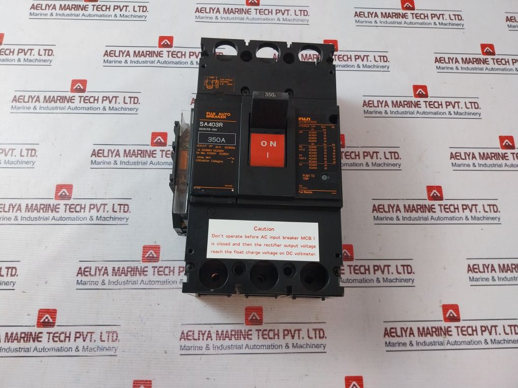 Fuji Electric Sa403R Auto Breaker 3P Ac 690V Dc 250V