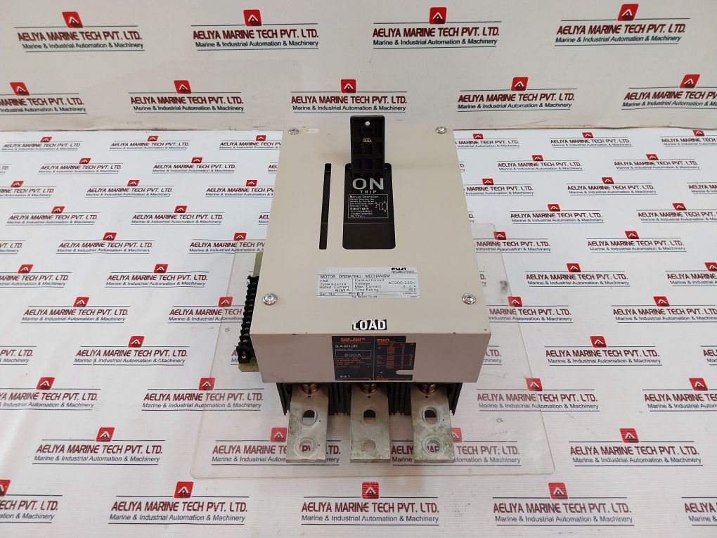 Fuji Electric Sa803R Molded Case Circuit Breaker 3 Pole 50/60Hz