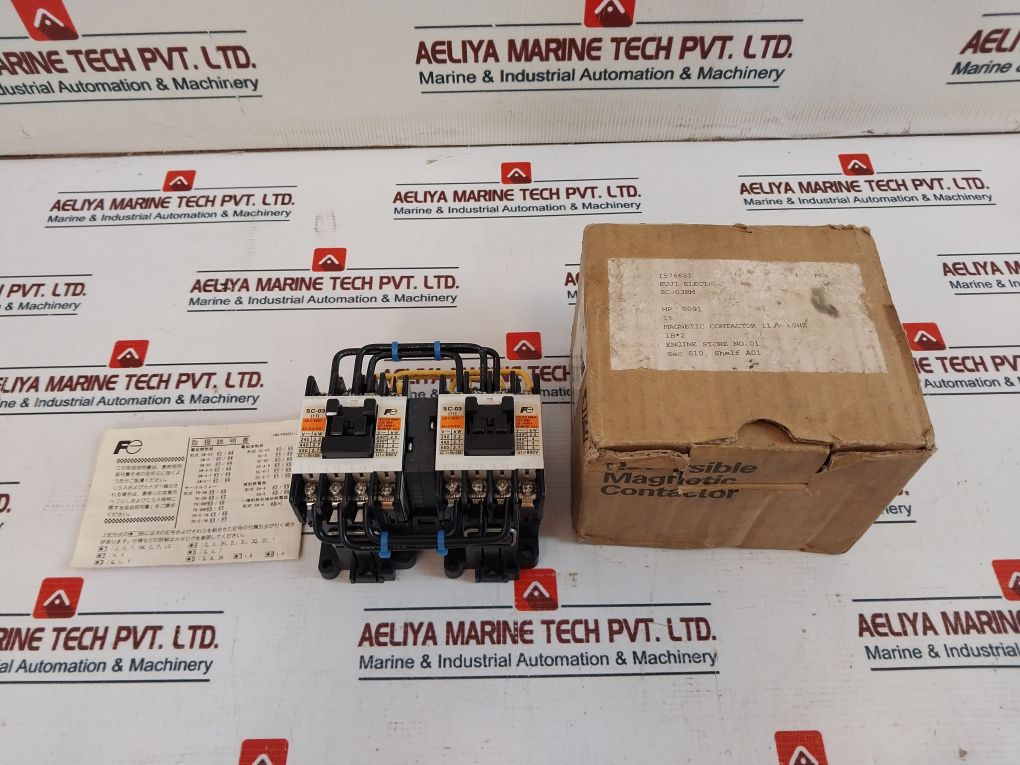 Fuji Electric Sc-03Rm Reversible Magnetic Contactor 100-110V 60Hz 