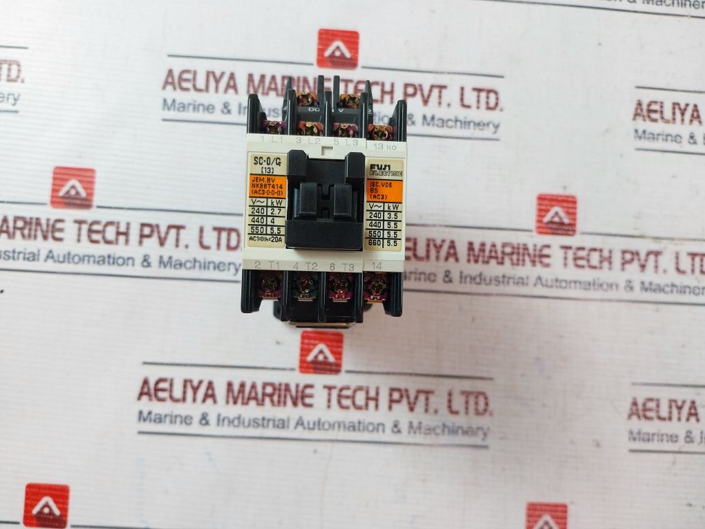Fuji Electric Sc-0/G Contactor Series Sc 4Gc0F0
