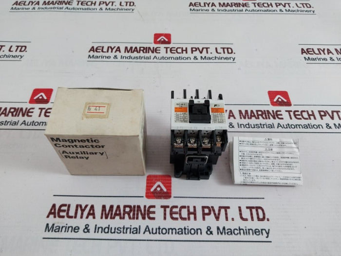 Fuji Electric Sc-4-1 Magnetic Contactor Auxiliary Relay (New)