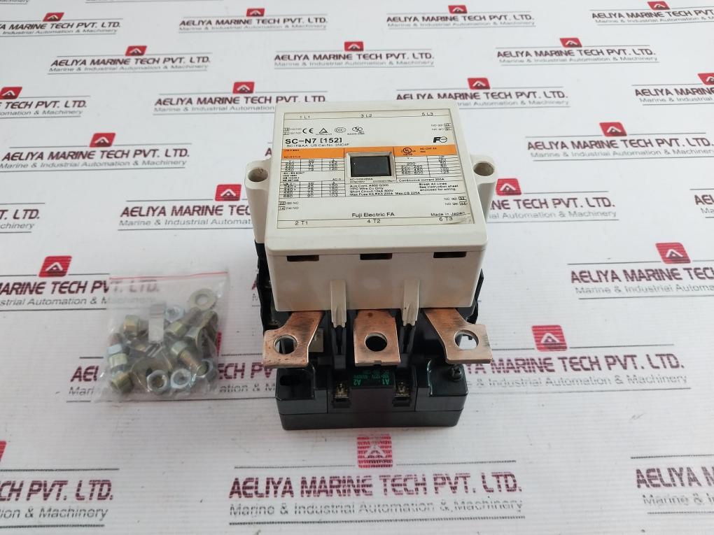 Fuji Electric Sc-n7 [152] Magnetic Contactor 100-127V 50/60Hz