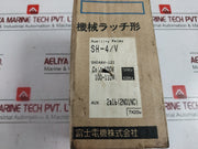 Fuji Electric Sh-4/V Auxiliary Relay Latch Unit Assy 100-110V 60Hz Vde0660