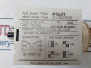 Fuji Electric St3P C-b Multi-range Super Timer 0-60 Sec 200-220V 50/60Hz