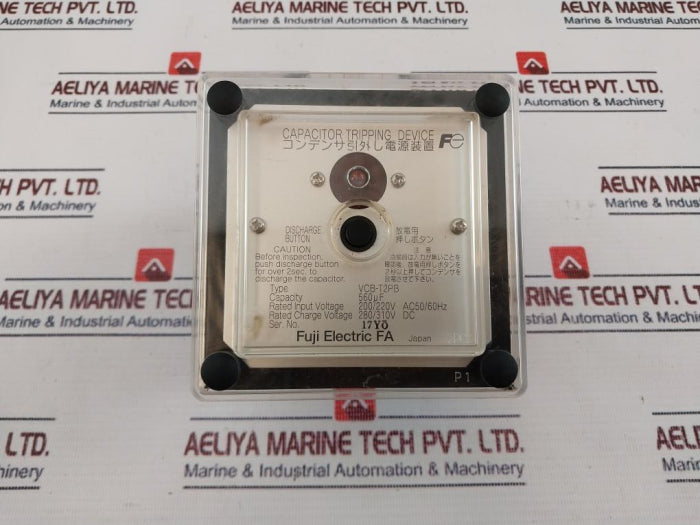 Fuji Electric Vcb-t2Pb Capacitor Tripping Device 560µF