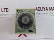 Fuji St3Pa-a Time Delay Relay Jsz3 (St3) 0-5 Sec. With Socket