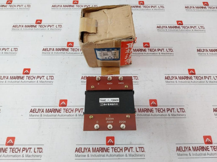 Fujimura Electric 200Va Transformer 400 440V 50-60Hz