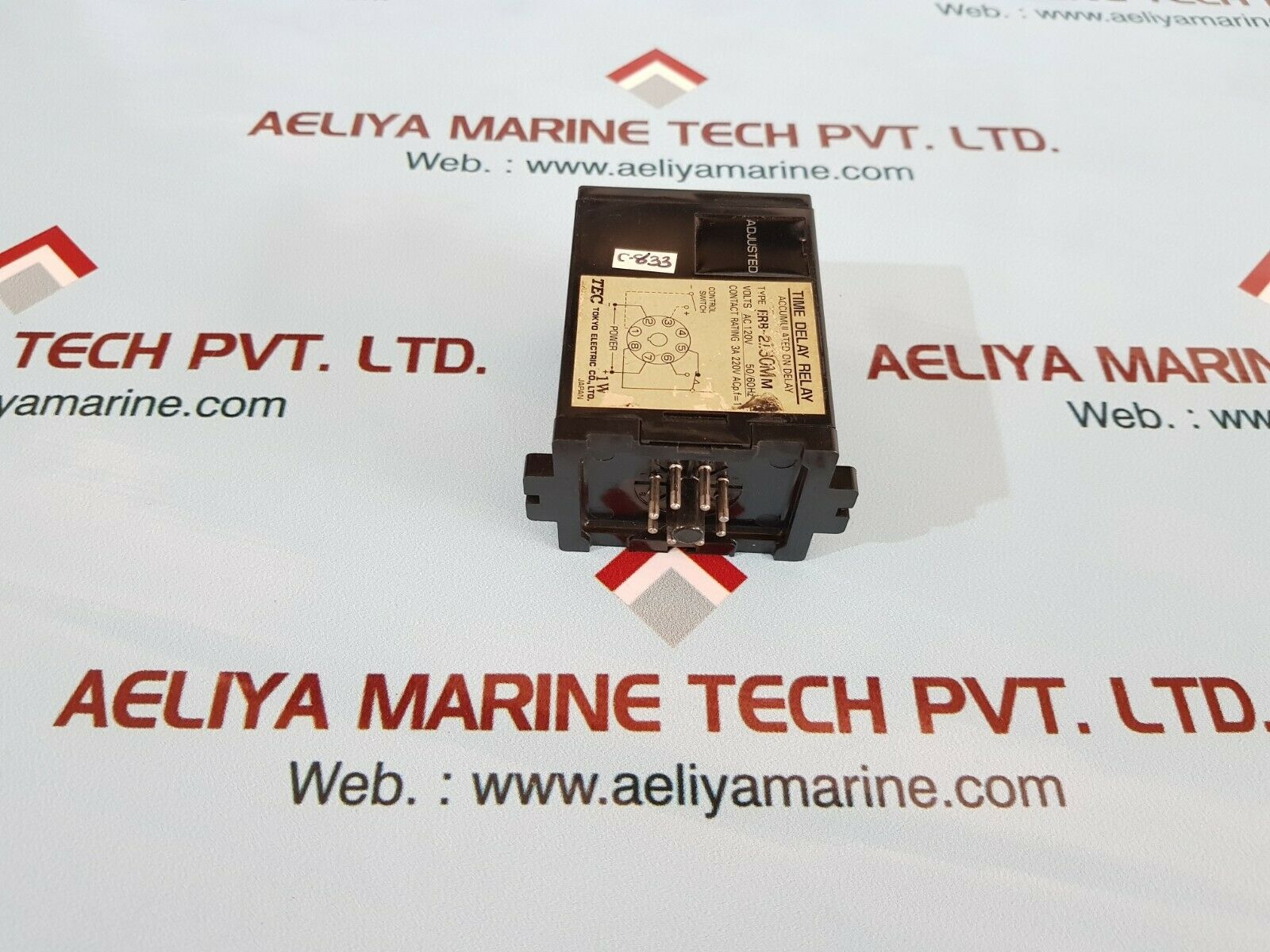 Tec erb-2 time delay relay