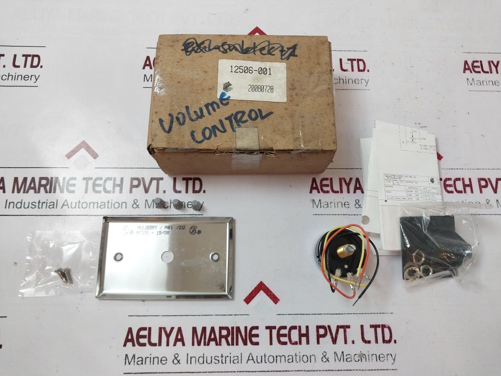 Gai-tronics 12506-001 Remote Speaker Volume Kit Rev. A