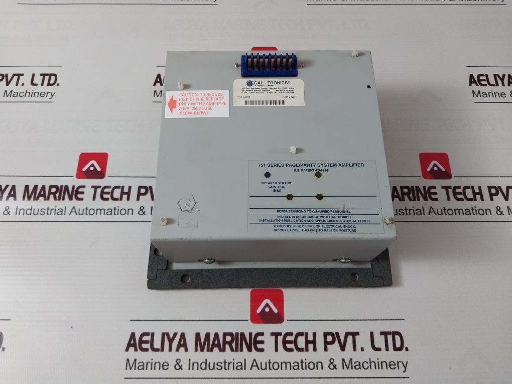 Gai-tronics 751-001 Page/Party System Amplifier