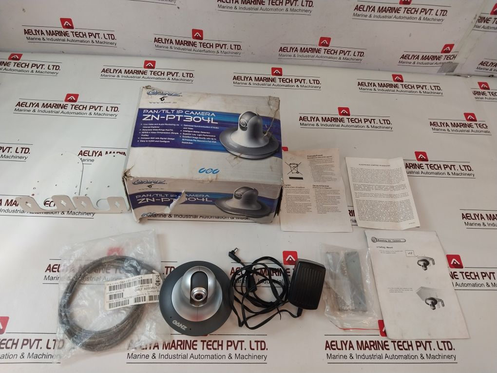 Ganz Zn-pt304L-u Pan/Tilt Ip Camera Kit