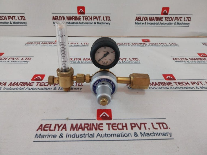 Gasiq Tigex Ar/Co2 Argon Regulator With Flow Meter