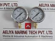 Lot of 2X Gasli en 837-1 pressure gauge 0-25 bar