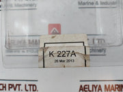 Gast K 227A Service Kit For Oil-less Rotary Vane Vacuum Pump & Compressor