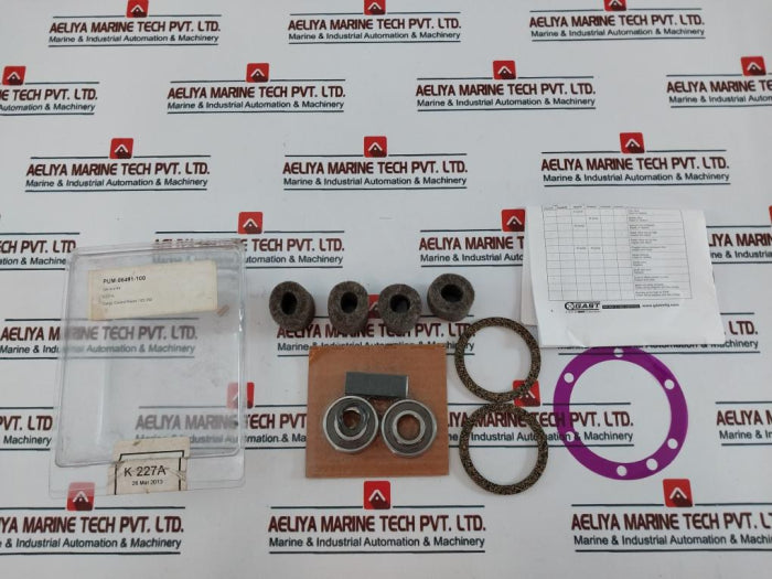 Gast K 227A Service Kit For Oil-less Rotary Vane Vacuum Pump & Compressor