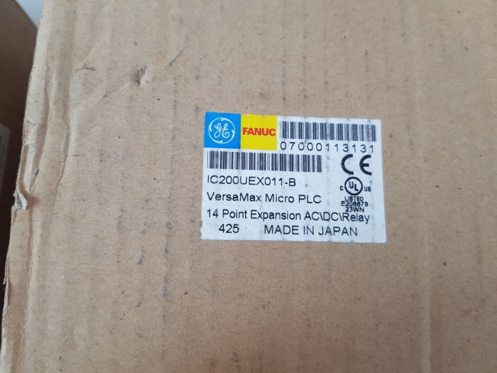 Ge Fanuc Ic200Uex011-b Micro Controller 24Vdc
