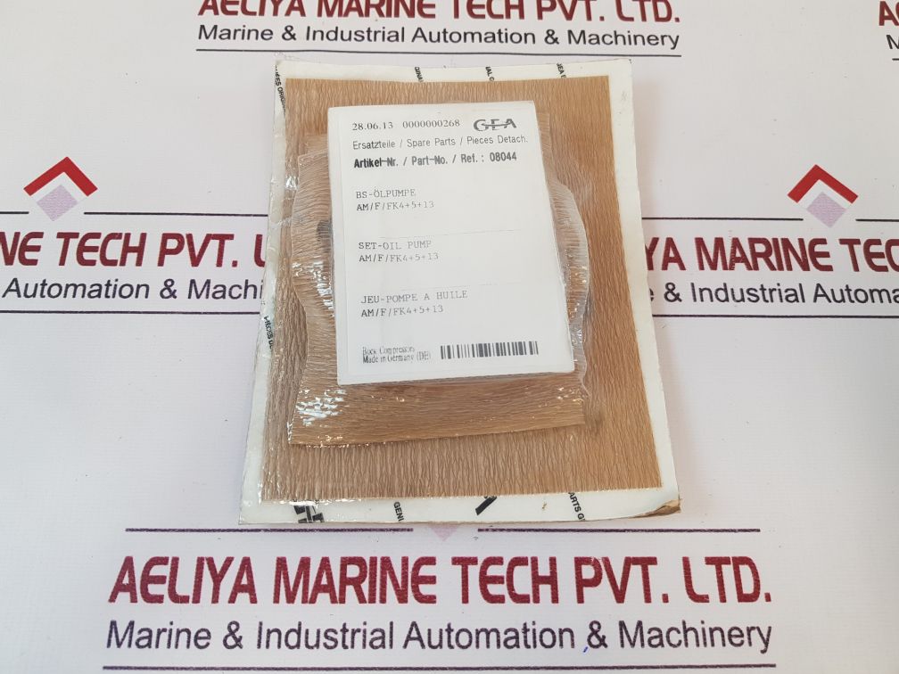 Gea 08044 Bock Compressors oil pump set