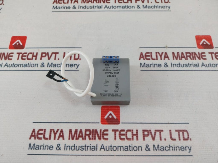 Geberit 243.009.00.1 Transformer For Urinal Control