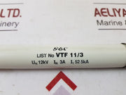 Gec Fusegear Vtf 11Kv 3A FuseÂ 12 Kv