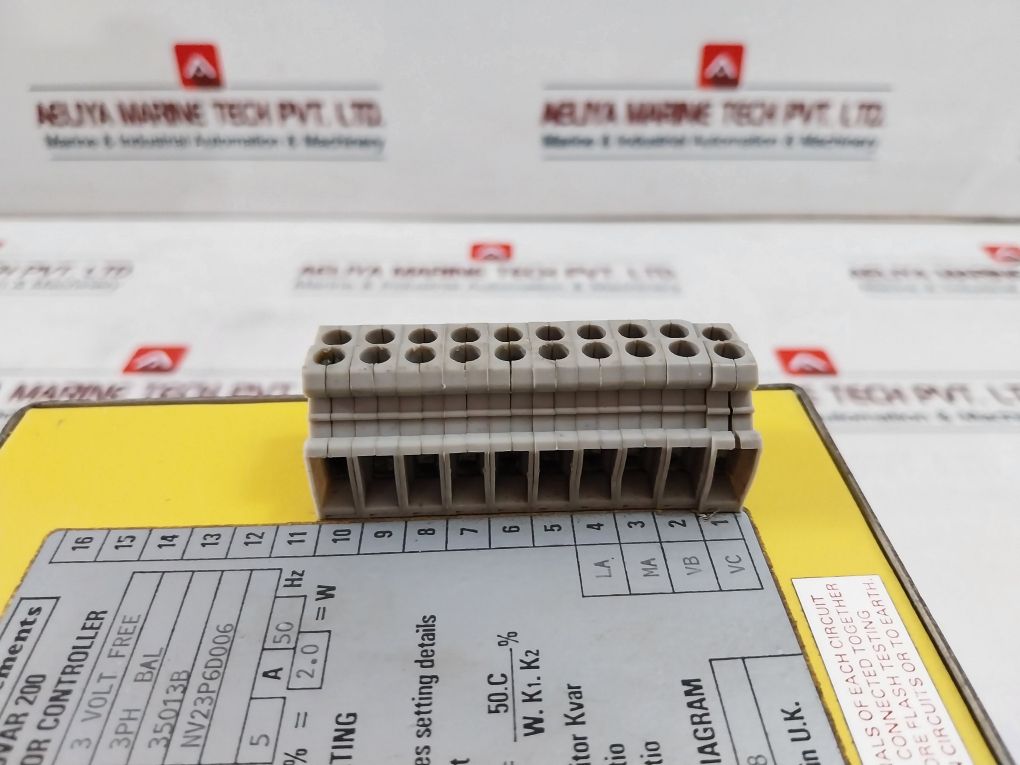 Gec Measurements Novar 200 Capacitor Controller Nv23P6D006 – Aeliya Marine