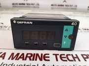 Gefran 40T-96-4-00-rr-0-0-1-000 Indicator/Alarm Unit Vers.: Fw 2.1